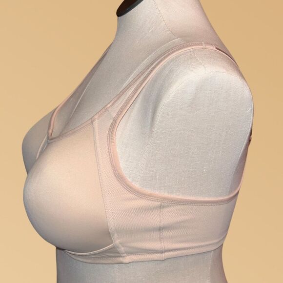 Plus Size Wacoal Wireless Non Molded Bra Size 38D - Picture 2 of 5